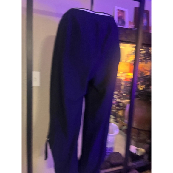 NWT women’s navy capri pants drawstring ankle baggy pants by Moses Crystal - Picture 10 of 13